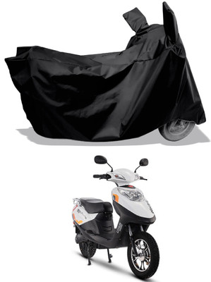 Amexride Two Wheeler Cover for Hero Electric(Electric Flash BS6, Black)