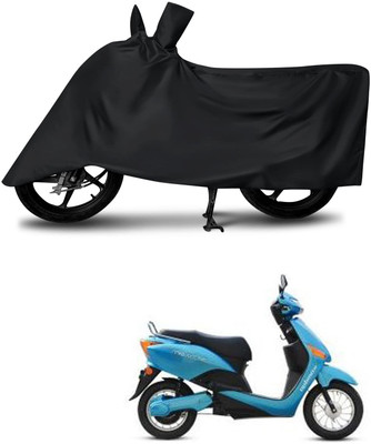 KEDIT Two Wheeler Cover for Hero(Electric Optima Plus, Black)