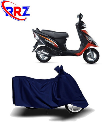 RRZ Two Wheeler Cover for TVS(Streek, Blue)