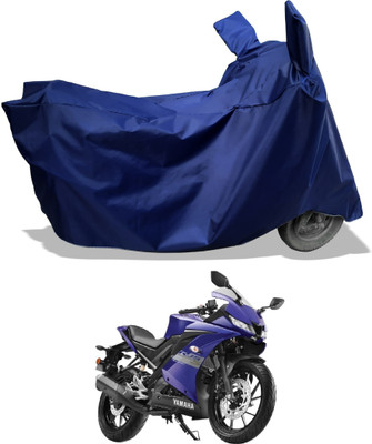 Amexride Two Wheeler Cover for Yamaha(YZF R15 S, Blue)