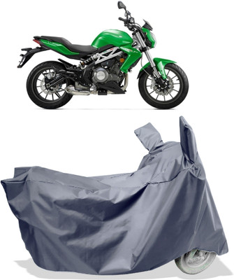 Amexride Two Wheeler Cover for Benelli(TNT 300, Grey)