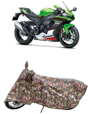 Coxtor Waterproof Two Wheeler Cover for Kawasaki(Ninja ZX 10R, Multicolor)