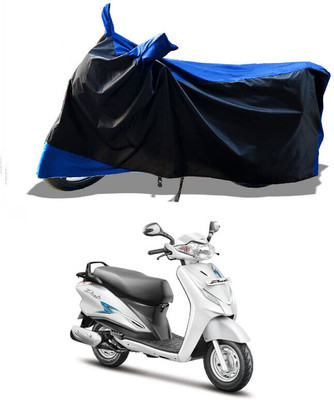 DeepShakshi AUTOMOTIVE Waterproof Two Wheeler Cover for Hero(Duet LX 110CC BS6, Blue)