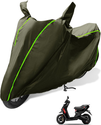 MOCKHE Waterproof Two Wheeler Cover for Ather(450 X, Green)