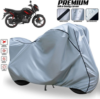xodi Waterproof Two Wheeler Cover for Hero(New Glamour, Silver, Black)