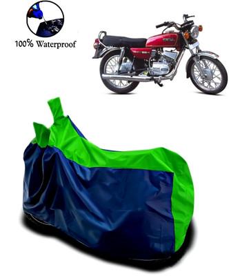 APNEK Waterproof Two Wheeler Cover for Yamaha(RX 100, Green, Blue)