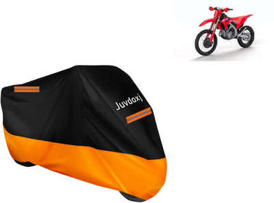 Juvdoxj Waterproof Two Wheeler Cover for Honda(CRF 250 L, Orange)