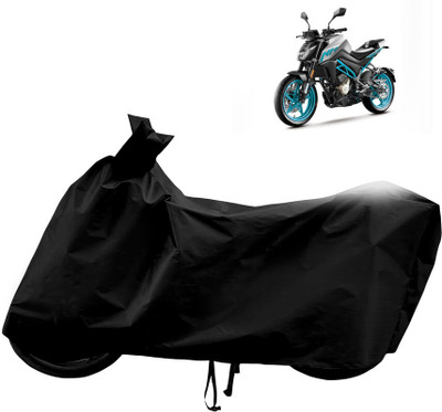 Horseyaart Waterproof Two Wheeler Cover for CFMoto(300 BS6, Black)