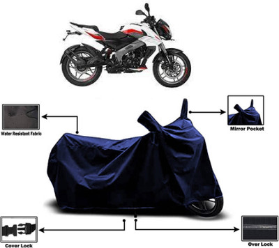 KEDIT Two Wheeler Cover for Bajaj(Pulsar NS-160, Blue)