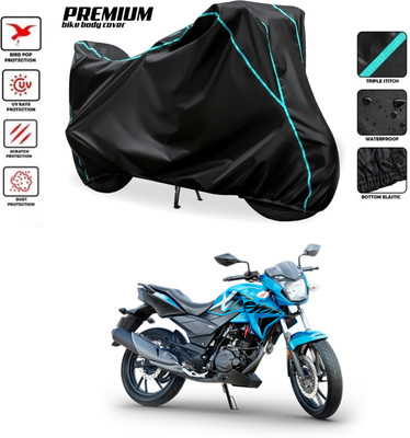 PAGORA Waterproof Two Wheeler Cover for Hero(Xtreme 200R, Black)