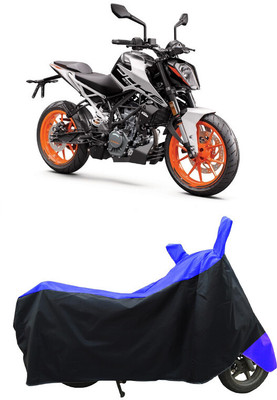 Coxtor Waterproof Two Wheeler Cover for KTM(Duke 200, Blue)
