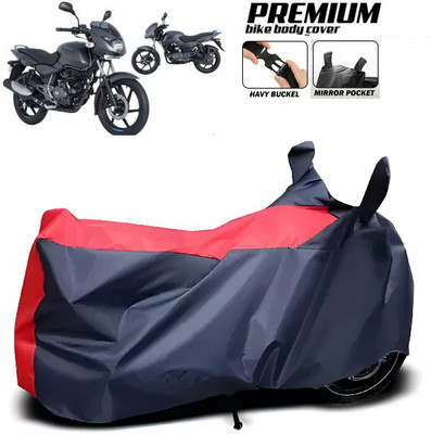 smwzxyu Waterproof Two Wheeler Cover for Bajaj(Pulsar, Red, Blue)