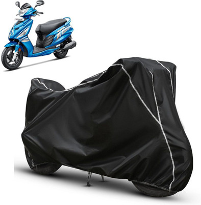 AutoGalaxy Waterproof Two Wheeler Cover for Hero(Maestro, Black, White)