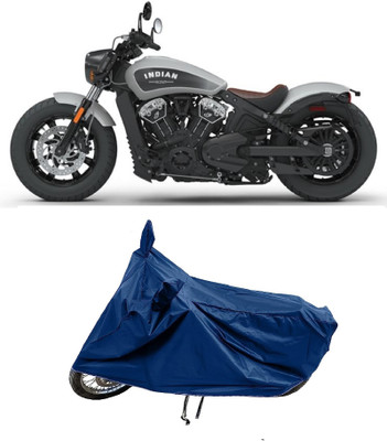 SPECTUS Two Wheeler Cover for Indian(Scout, Blue)