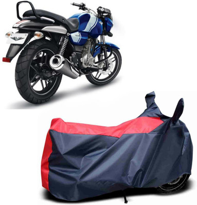 DeepShakshi AUTOMOTIVE Waterproof Two Wheeler Cover for Bajaj(V 150, Red, Blue)
