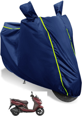 Auto Hub Waterproof Two Wheeler Cover for Suzuki(Burgman Street, Multicolor)