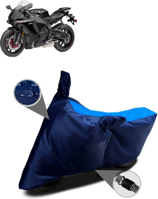 DeepShakshi AUTOMOTIVE Two Wheeler Cover for Yamaha(YZF R1M BS6, Blue, Blue)