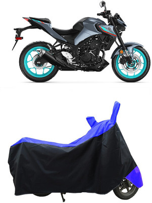 Coxtor Waterproof Two Wheeler Cover for Yamaha(MT-03, Blue)