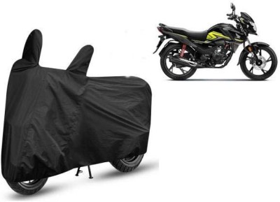 ZAQE Two Wheeler Cover for Honda(SP 125, Black)