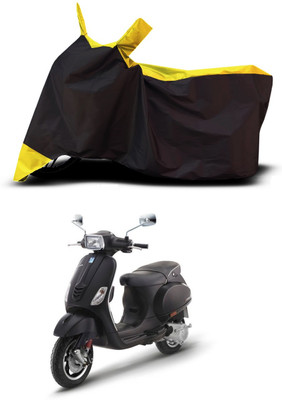 VESMEI Two Wheeler Cover for Vespa(VXL BS6, Yellow)