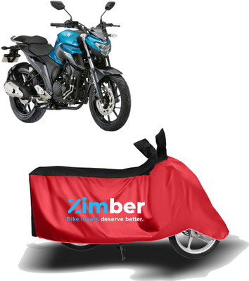 APNEK Two Wheeler Cover for Yamaha(FZ25, Red, Black)