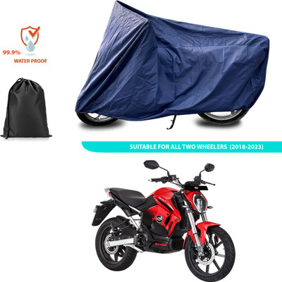 PAGORA Waterproof Two Wheeler Cover for Revolt(RV 400, Blue)