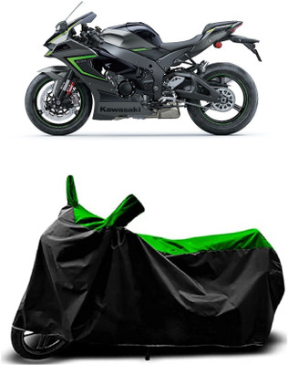 VESMEI Two Wheeler Cover for Kawasaki(Ninja H2 SX, Green)