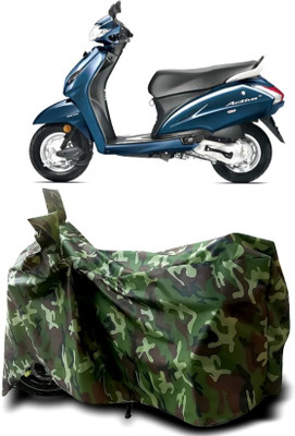 Autofly Waterproof Two Wheeler Cover for Honda(Activa 4G, Multicolor)