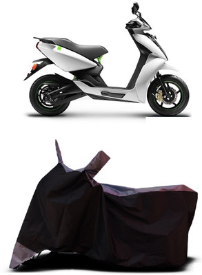 THE REAL ARV Waterproof Two Wheeler Cover for Ather(450, Grey)