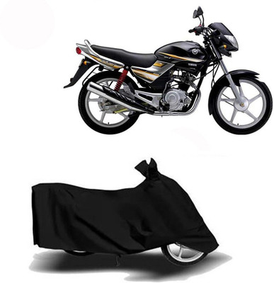 DeepShakshi AUTOMOTIVE Waterproof Two Wheeler Cover for Yamaha(Libero, Black)