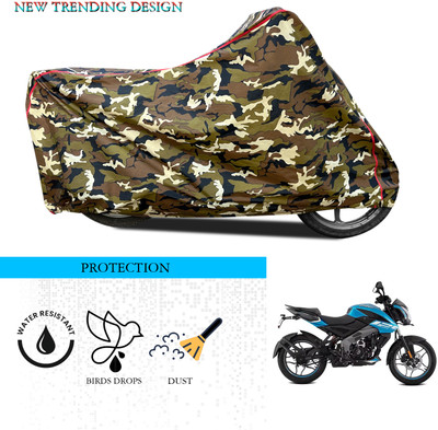 ANTHUB Waterproof Two Wheeler Cover for Bajaj(Pulsar NS125, Multicolor)
