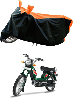 DeepShakshi AUTOMOTIVE Waterproof Two Wheeler Cover for TVS(XL 1200, Orange)
