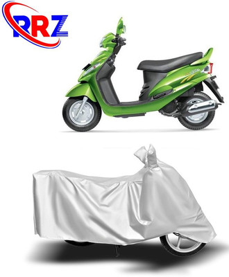 RRZ Waterproof Two Wheeler Cover for Mahindra(Rodeo RZ, White)