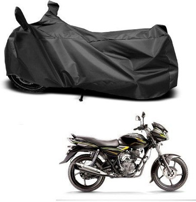 DeepShakshi AUTOMOTIVE Waterproof Two Wheeler Cover for Bajaj(Discover 100 DTS-i, Black)