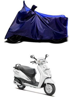 VESMEI Two Wheeler Cover for Hero(Duet LX 110CC, Blue)
