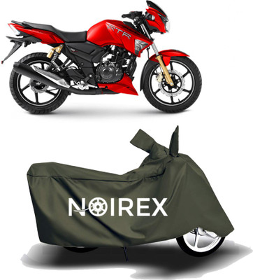 NOIREX Two Wheeler Cover for TVS(Apache RTR 180, Green)
