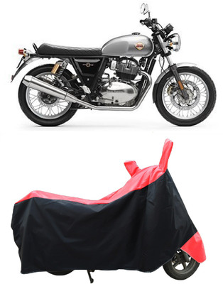 Coxtor Two Wheeler Cover for Royal Enfield(Interceptor 650, Red)