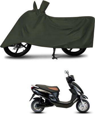 aosis Waterproof Two Wheeler Cover for Hero(Electric Photon, Green)