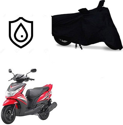 MMSSTAR Waterproof Two Wheeler Cover for Yamaha(Ray, Black)