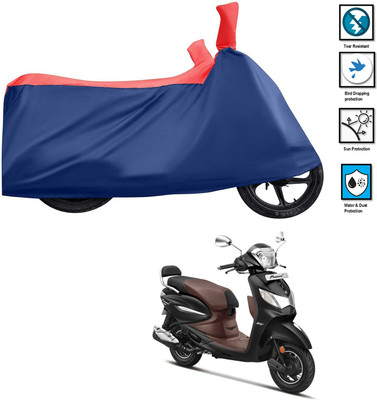 PAGORA Waterproof Two Wheeler Cover for Hero(Pleasure Plus, Red)