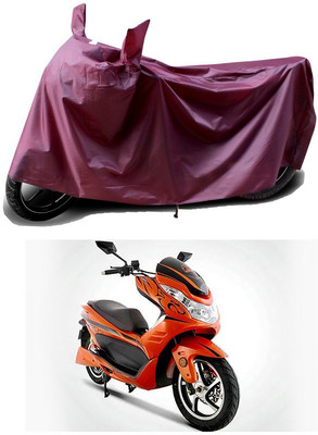 THE REAL ARV Waterproof Two Wheeler Cover for Okinawa(Cruiser, Maroon)