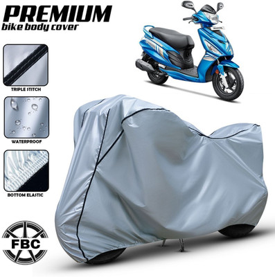 Car Styling Waterproof Two Wheeler Cover for Hero(Access 125, Silver)