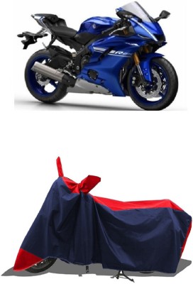 SUGASHRI Waterproof Two Wheeler Cover for Yamaha(YZF R25, Red, Blue)