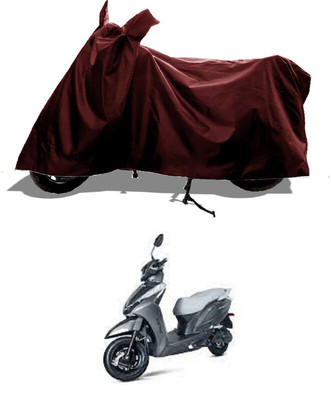 GROFATIK Two Wheeler Cover for Ampere(Magnus Pro, Maroon)