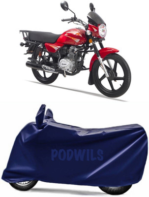 PODWILS Two Wheeler Cover for Bajaj(Boxer, Blue)