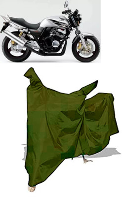 Amexride Two Wheeler Cover for Honda(CB 400, Maroon)