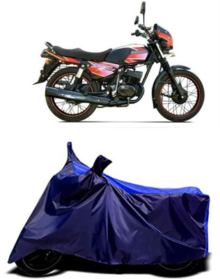 VESMEI Two Wheeler Cover for TVS(Samurai, Blue)