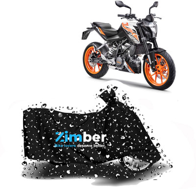 THE REAL ARV Two Wheeler Cover for KTM(125 Duke, Black)