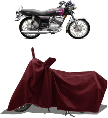 DeepShakshi AUTOMOTIVE Two Wheeler Cover for Yamaha(RXG, Maroon)