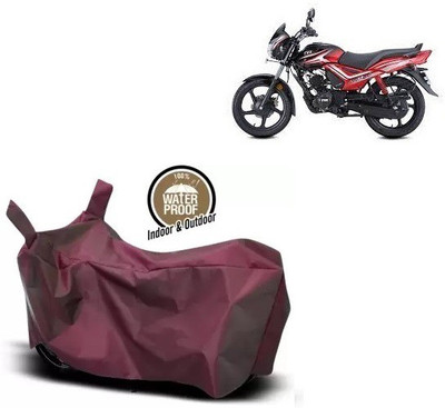 OliverX Waterproof Two Wheeler Cover for TVS(Star City, Maroon)